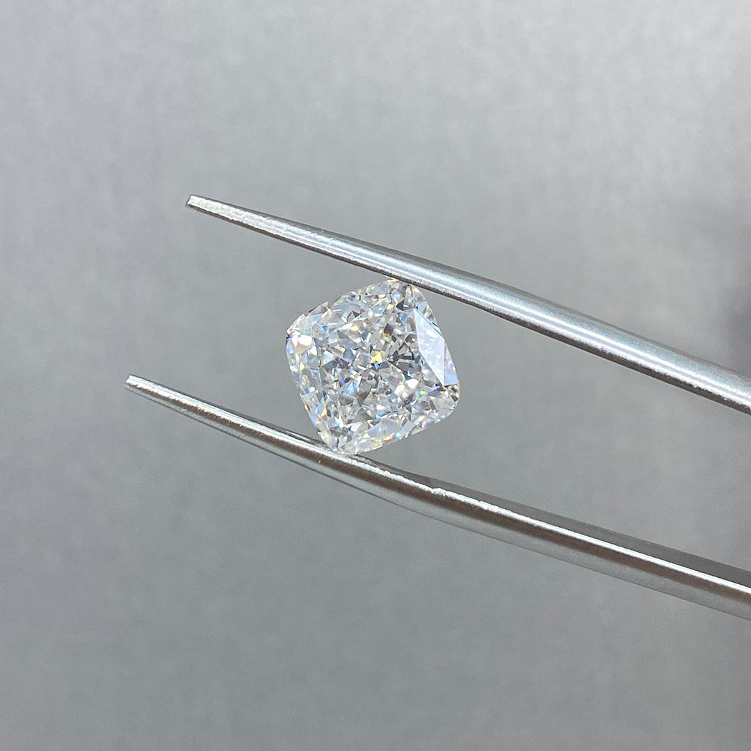 Cushion Cut Lab Diamond 3.529 Ct G VS