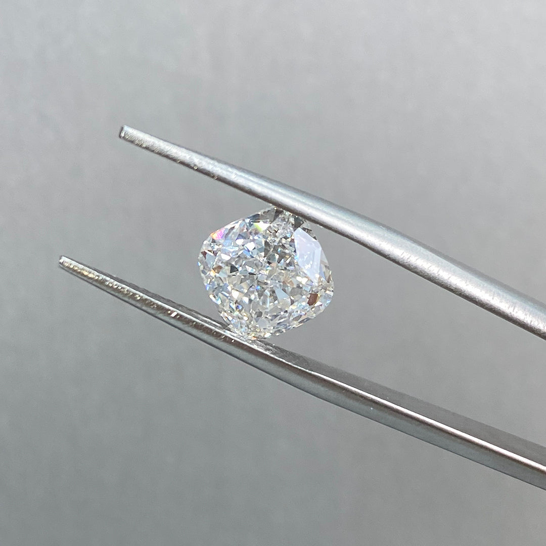 Cushion Cut Lab Diamond 2.789 Ct G VS