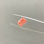 Load image into Gallery viewer, IGI Certified Radiant Cut 3.31 Ct Fancy Intense Pink Lab Diamond VS2 VG Clarity
