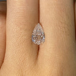 Load image into Gallery viewer, Pear Cut Lab Diamond 1.436 Ct GH VS
