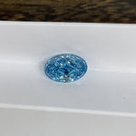 Load image into Gallery viewer, 4.312 Ct Oval Cut Fancy Blue Lab Diamond VS
