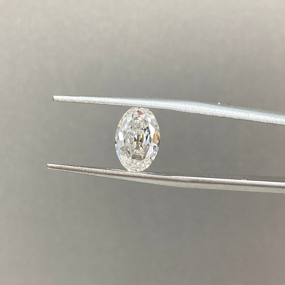 2.225 CT Antique Old Mine Oval Cut Lab Diamond DEF VS