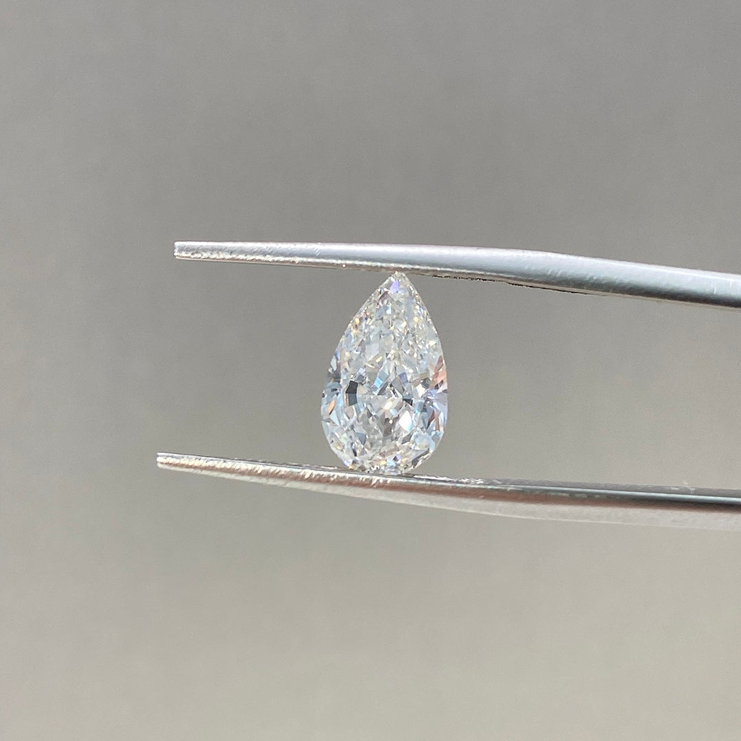 Pear Cut Lab Diamond 2.116 Ct FG VS