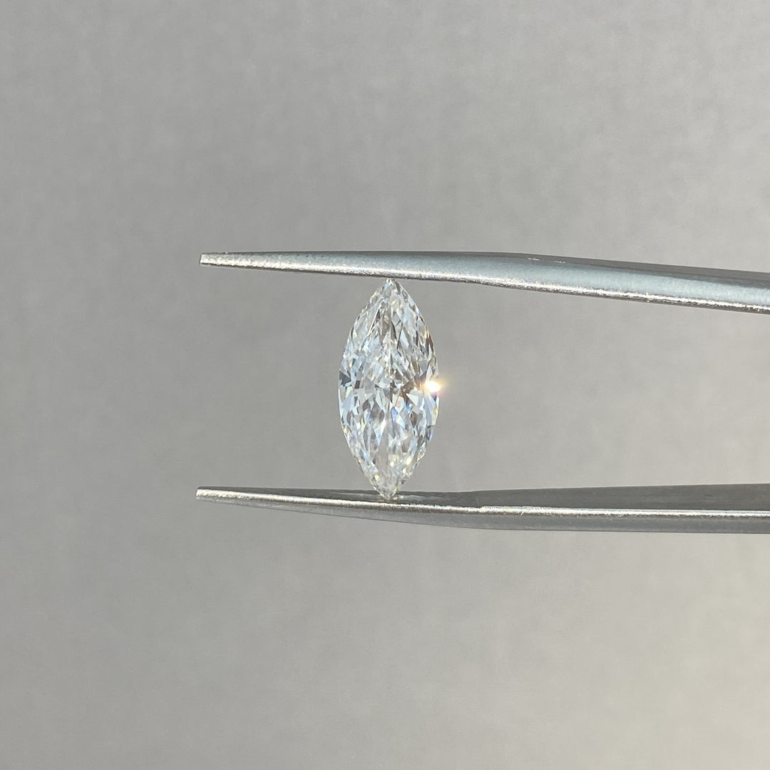 Marquise Cut Lab Diamond 2.192 Ct H VS