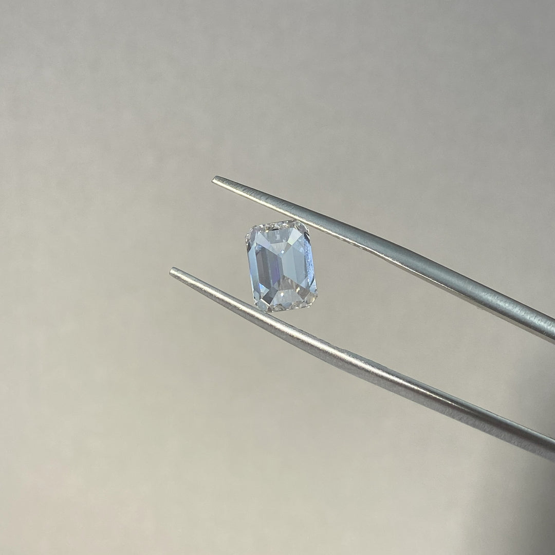 Emerald Cut Lab Diamond 2.055 Ct GH VS