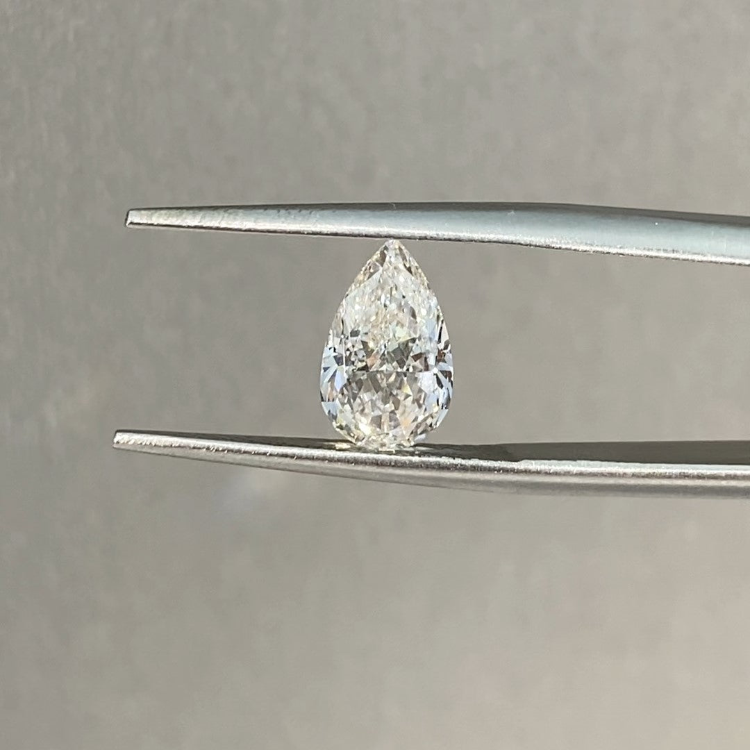 Pear Cut Lab Diamond 1.436 Ct GH VS