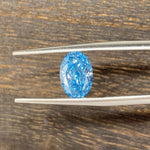 Load image into Gallery viewer, 1.773 Ct Oval Cut Fancy Blue Lab Diamond SI1
