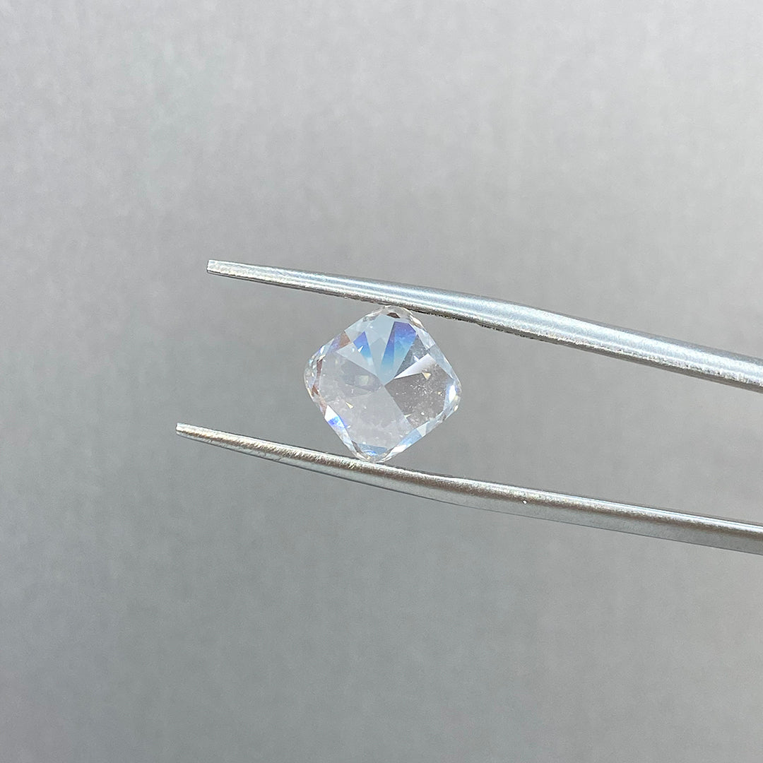 Cushion Cut Lab Diamond 3.538 Ct H VS