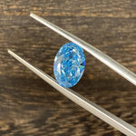 Load image into Gallery viewer, 2.617 Ct Oval Cut Fancy Blue Lab Diamond VS
