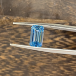 Load image into Gallery viewer, 2.148 Ct Emerald Cut Fancy Blue Lab Diamond VS
