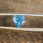 Load image into Gallery viewer, 1.685 Ct Heart Shape Fancy Blue Lab Diamond VS1
