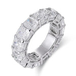 Load image into Gallery viewer, Cushion Cut Lab Diamond Eternity Band - Wedding Ring
