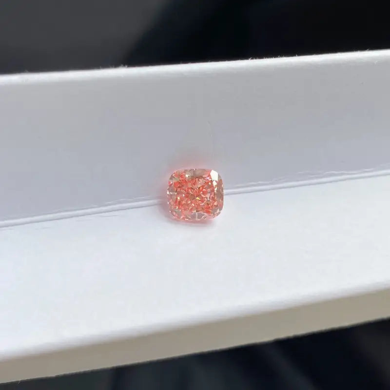 IGI Certified Cushion Cut 1.89 Ct Fancy intense Pink Lab Diamond VS2 Clarity - Gemstone