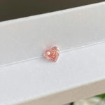 Load image into Gallery viewer, IGI Certified Heart Cut 1.03 Ct Fancy Intense Pink Lab Diamond VS2 Clarity - Gemstone
