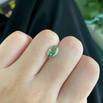 Load image into Gallery viewer, IGI Certified Oval Cut 1.82 Ct Fancy Intense Green Lab Diamond VVS2 Clarity - Gemstone
