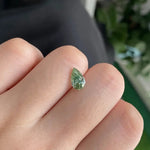 Load image into Gallery viewer, IGI Certified Pear Cut 1.02 Ct Fancy Intense Green Lab Diamond VS1 Clarity - Gemstone
