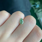 Load image into Gallery viewer, IGI Certified Pear Cut 1.05 Ct Fancy Intense Green Lab Diamond VS1 Clarity - Gemstone
