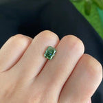 Load image into Gallery viewer, IGI Certified Radiant Cut 2.1 Ct Fancy Intense Green Lab Diamond VS2 Clarity - Gemstone
