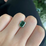 Load image into Gallery viewer, IGI Certified Radiant Cut 2.72 Ct Fancy Intense Green Lab Diamond VS1 Clarity - Gemstone
