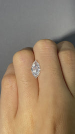 Load and play video in Gallery viewer, Marquise Cut Lab Diamond 1.426 Ct FG VS
