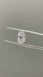 Load and play video in Gallery viewer, 2.251 CT Antique Old Mine Oval Cut Lab Diamond DEF VS
