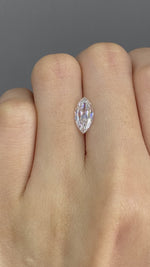 Load and play video in Gallery viewer, 1.555CT Antique Old Mine Marquise Cut Lab Diamond DEF VS
