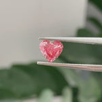 Load and play video in Gallery viewer, IGI Certified Heart Cut 1.06 Ct Fancy Intense Pink Lab Diamond VS1 Clarity
