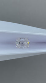 Load and play video in Gallery viewer, 2.013ct  Antique Elongated Old Mine Cut Lab Diamond FG VS
