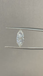 Load and play video in Gallery viewer, Marquise Cut Lab Diamond 2.192 Ct H VS
