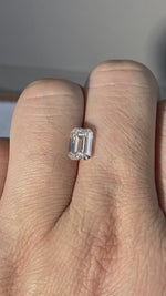 Load and play video in Gallery viewer, Emerald Cut Lab Diamond 2.173 Ct I VS
