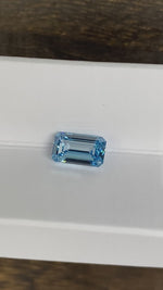 Load and play video in Gallery viewer, 2.148 Ct Emerald Cut Fancy Blue Lab Diamond VS
