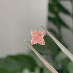 Load and play video in Gallery viewer, IGI Certified Clover Cut 1.30 Ct Fancy  Pink Lab Diamond VS1 Clarity
