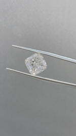 Load and play video in Gallery viewer, Cushion Cut Lab Diamond 3.538 Ct H VS
