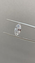 Load and play video in Gallery viewer, 1.715CT Antique Old Mine Marquise Cut Lab Diamond DEF VS
