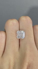 Load and play video in Gallery viewer, Cushion Cut Lab Diamond 3.529 Ct G VS
