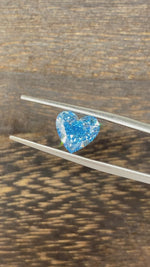 Load and play video in Gallery viewer, 2.137 Ct Heart Shape Fancy Blue Lab Diamond VS1
