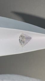 Load and play video in Gallery viewer, Marquise Cut Lab Diamond 2.192 Ct H VS
