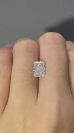 Load and play video in Gallery viewer, Radiant Cut Lab Diamond 2.093 Ct FG VS
