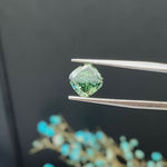 Load and play video in Gallery viewer, IGI Certified Cushion Cut 2.22 Ct Fancy Intense Green Lab Diamond VS1 Clarity
