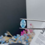 Load and play video in Gallery viewer, IGI Certified Oval Cut 2.22 Ct Fancy Blue Lab Diamond VS2 Clarity
