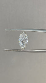 Load and play video in Gallery viewer, Marquise Cut Lab Diamond 2.133 Ct HI VS
