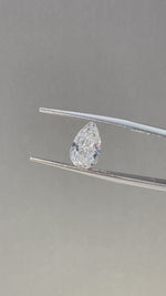 Load and play video in Gallery viewer, Pear Cut Lab Diamond 2.116 Ct FG VS
