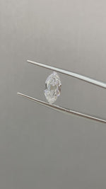 Load and play video in Gallery viewer, 1.555CT Antique Old Mine Marquise Cut Lab Diamond DEF VS
