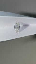 Load and play video in Gallery viewer, Marquise Cut Lab Diamond 1.418 Ct G VS
