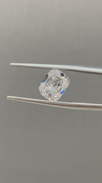 Load and play video in Gallery viewer, 2.56ct  Elongated Old Mine Cut Lab Diamond DEF VS
