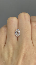 Load and play video in Gallery viewer, 2.251 CT Antique Old Mine Oval Cut Lab Diamond DEF VS
