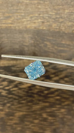 Load and play video in Gallery viewer, 1.60 Ct Radiant Cut Fancy Blue Lab Diamond VS
