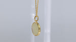 Load and play video in Gallery viewer, Chinese Zodiac Snake &amp; Golden Nacre Pendant Necklace
