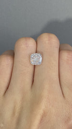 Load and play video in Gallery viewer, Cushion Cut Lab Diamond 2.315 Ct G VS
