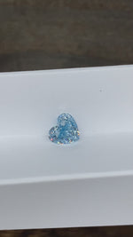 Load and play video in Gallery viewer, 1.770 Ct Heart Shape Fancy Blue Lab Diamond VS
